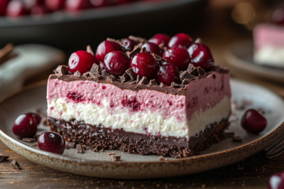 Превращаю кефир и йогурт в шедевральную запеканку &mdash; готовлю постный десерт с вишней