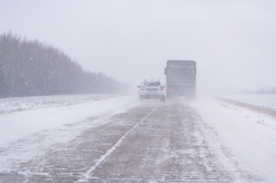 В&nbsp;Татарстане снова закрыли участок трассы М5 для грузовиков и&nbsp;фур
