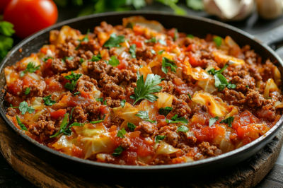 Вкуснее голубцов, без мучений с листьями: горячее &laquo;Мясной дуэт&raquo; из кочана капусты и упаковки фарша