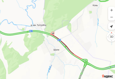 Под Казанью на&nbsp;М7 образовалась пробка почти на&nbsp;4 километра после ДТП с&nbsp;фурой