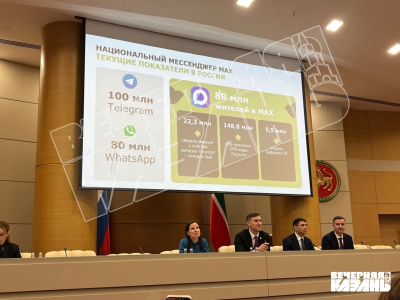 МАХ пользуются уже 1,5 миллиона татарстанцев