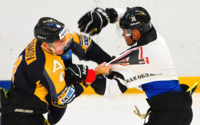 Волевую победу добыли хоккеисты «Актобе» в южной столице