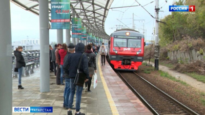 Пассажиропоток поездов между Казанью и Йошкар-Олой вырос на треть