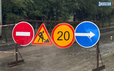 Участок Хромтауской трассы перекроют на время ремонта