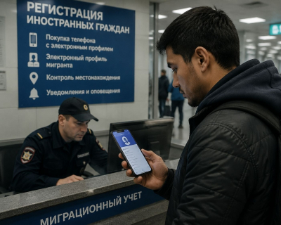 Мигрантов в России могут обязать использовать специальные телефоны с электронным профилем