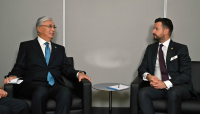 Касым-Жомарт Токаев провел встречу с Президентом Черногории