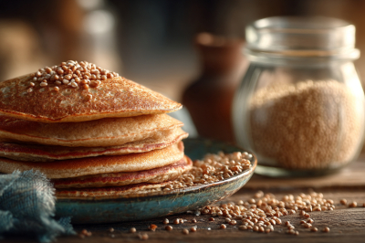 В пост на завтрак готовлю гречневые оладьи: вкусная альтернатива кашам &mdash; подробный рецепт