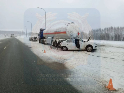 В&nbsp;Мамадышском районе в&nbsp;ДТП на&nbsp;трассе Москва&ndash;Уфа погиб двухмесячный ребенок