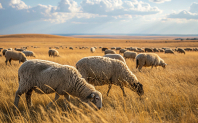 15 овец увели скотокрады среди ночи