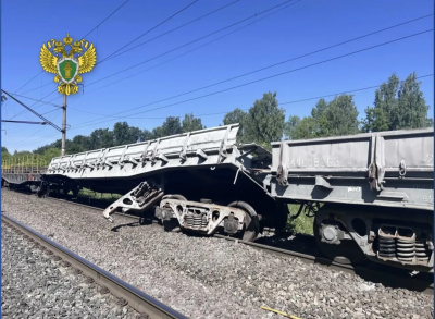 Сход вагонов грузового поезда в Татарстане прокомментировали в прокуратуре