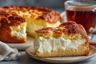 Он пышный без дрожжей: пирог с творогом на кефирном тесте &mdash; настолько мягкий, что можно есть губами