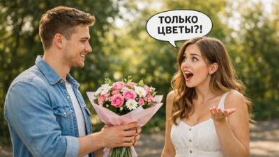 Рекомендуют поздравлять на 8 марта женщину пока та не забеременеет